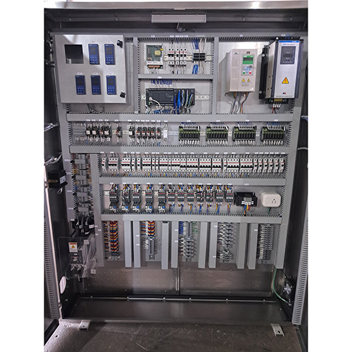 Plc Panel - Mild Steel, Stainless Steel Cover, 200-450v | Ip65 Rated, 2-3 Way Options, 1-year Warranty, Powder Coated Finish