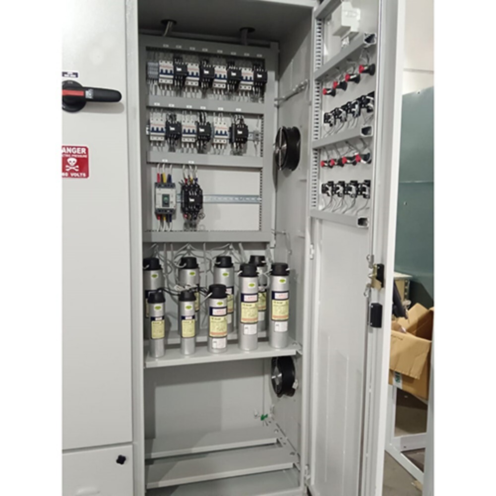 APFC Panel - Mild Steel Construction, 200-450 Volt Rated Voltage | IP65 Protection, 2-3 Way Variations, Stainless Steel Cover, Powder Coated Finish, 1-Year Warranty