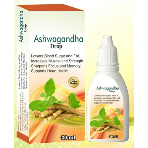 Natural Ashwagandha Drop By Herboplanet Llp