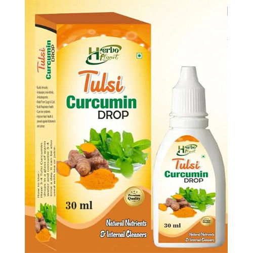 Herbal Tulsi Curcumin Drop