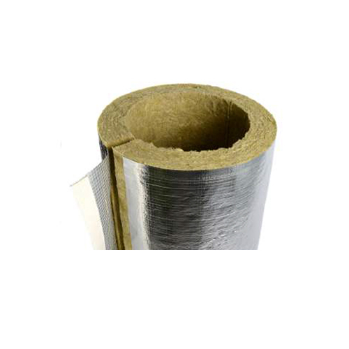 Industrial Insulation Sheet - Rockwool Material, Custom Sizes Available, Silver Coated Finish | High Quality Thermal Insulation for Industrial Applications