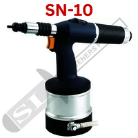 Src Sn-10 Hydro Pneumatic Insert Nut Tool - Color: Black And Blue