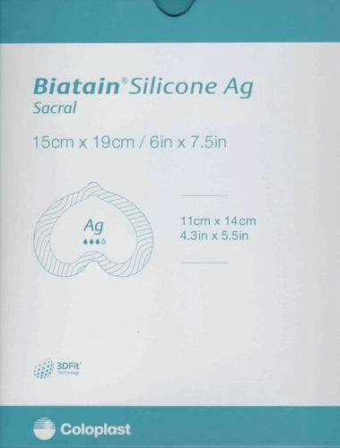 Coloplast Biatain Silicone Ag 39636