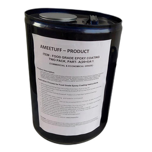 Two Pack Food Grade Epoxy Coating - Particle Size: 20 L