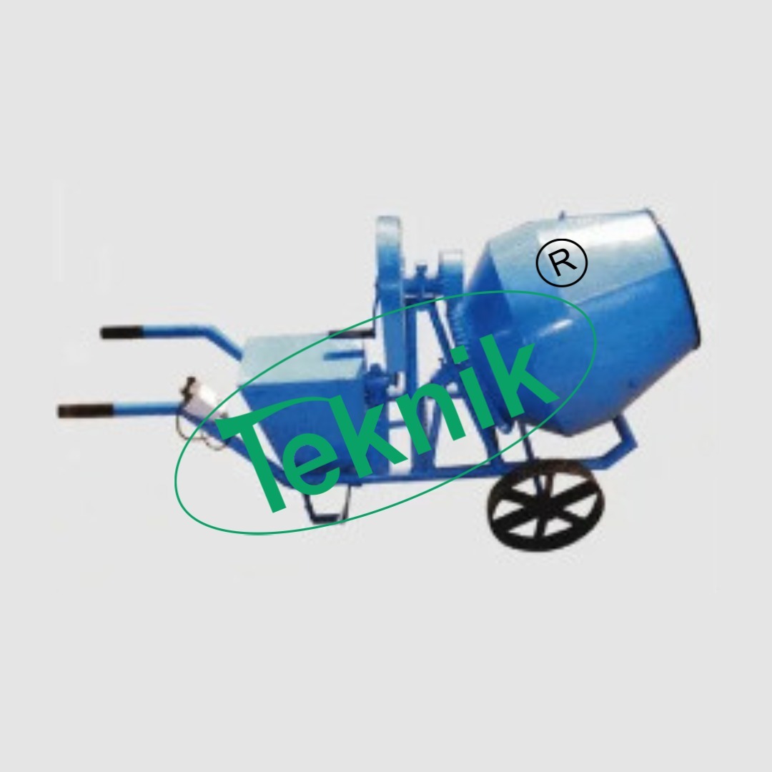 Laboratory Concrete Mixer - Motorised, Compact Design For Easy Transport And Low Maintenance | Direct Drive For Enhanced Reliability, Convenient Stand Included
