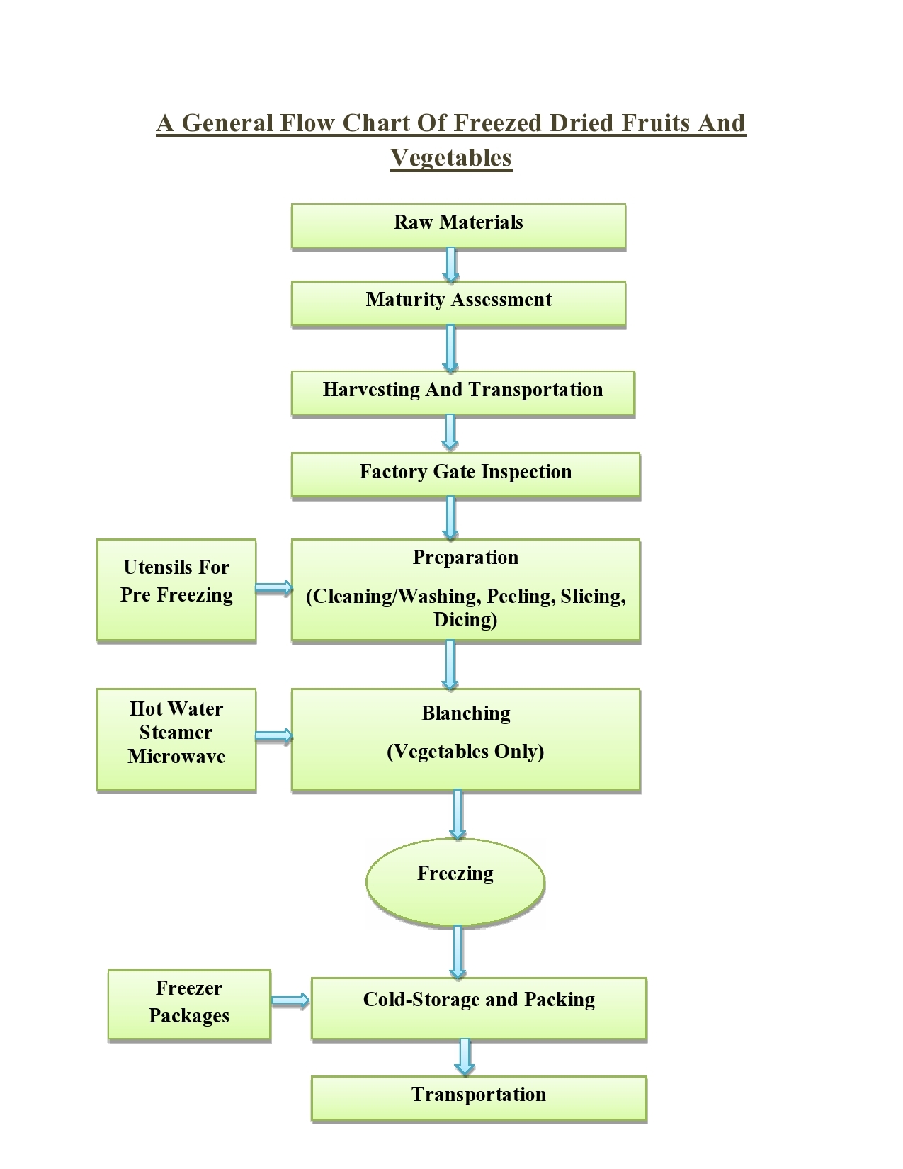 Freeze Dried Green Pepper - Cultivation Type: Common