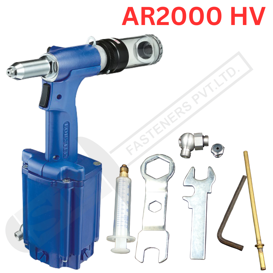 Lobster Ar-2000hv Hydro Pneumatic Rivet Tool - Color: Blue