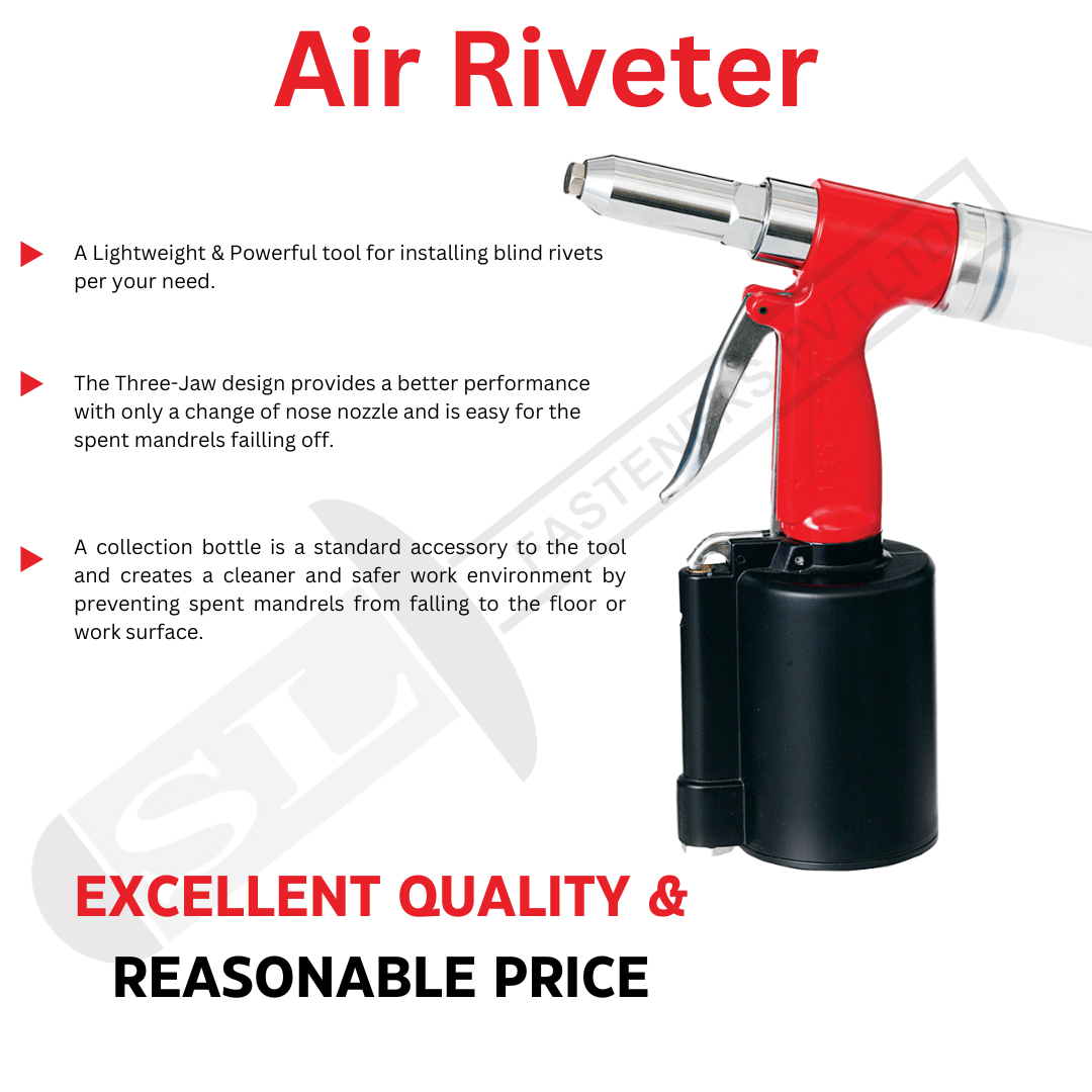 Src-55 Rivet Tool - Color: Red And Black