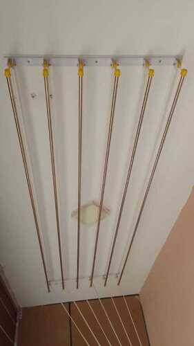Individual Type Cloth Drying Hangers In Sadayampatti Madhurai - Color: Silver