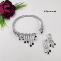 Princess Stylish American Diamond Necklace Set