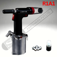 Lobster R1a1 Hydro Pneumatic Rivet Tool - Color: Black And Silver