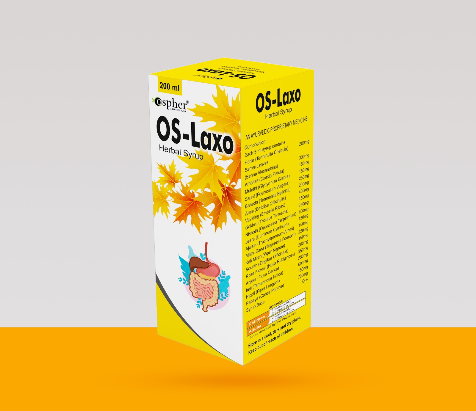 Herbal Laxative Syrup - Age Group: For Children