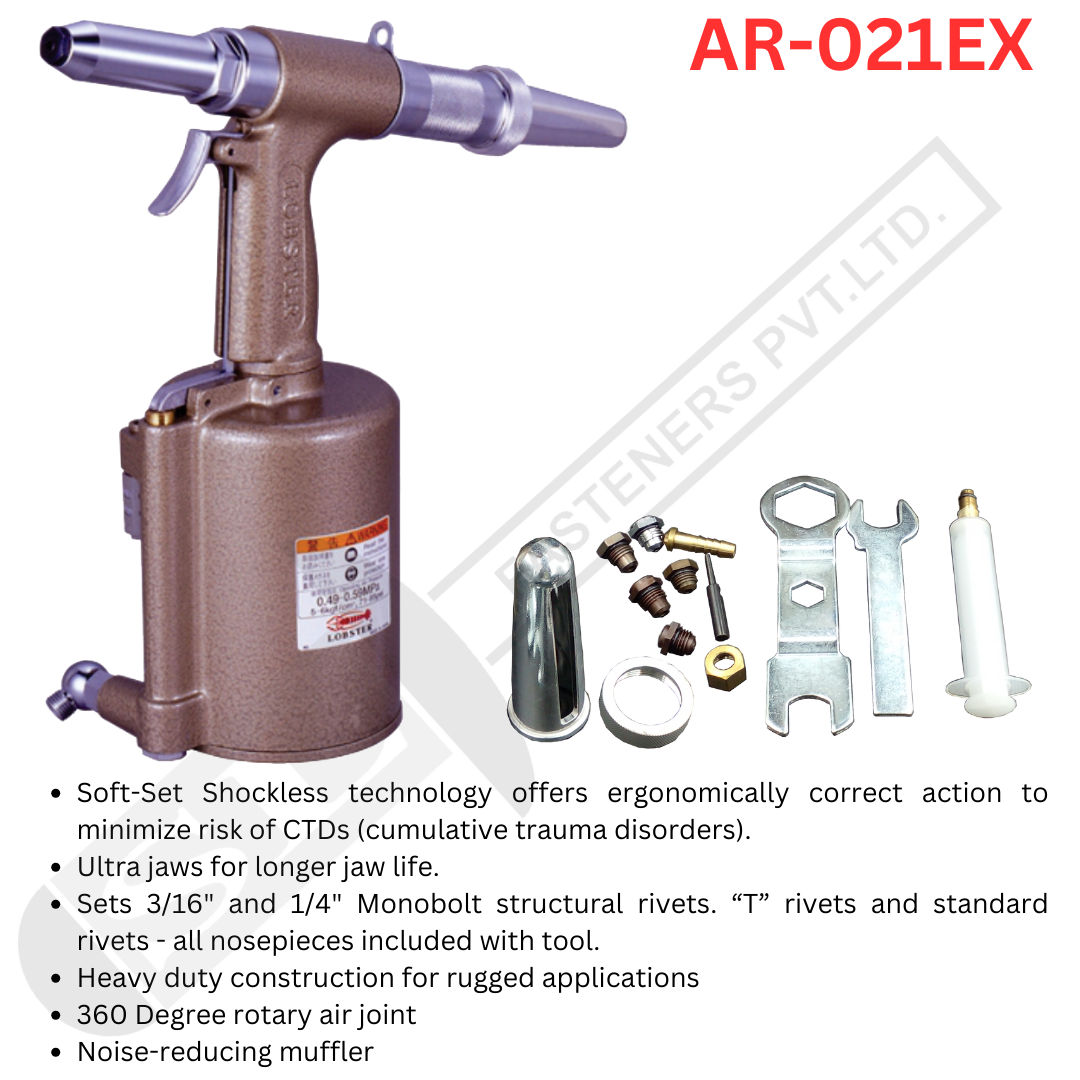 Lobster AR-021 EXH Hydro Pneumatic Rivet Tool