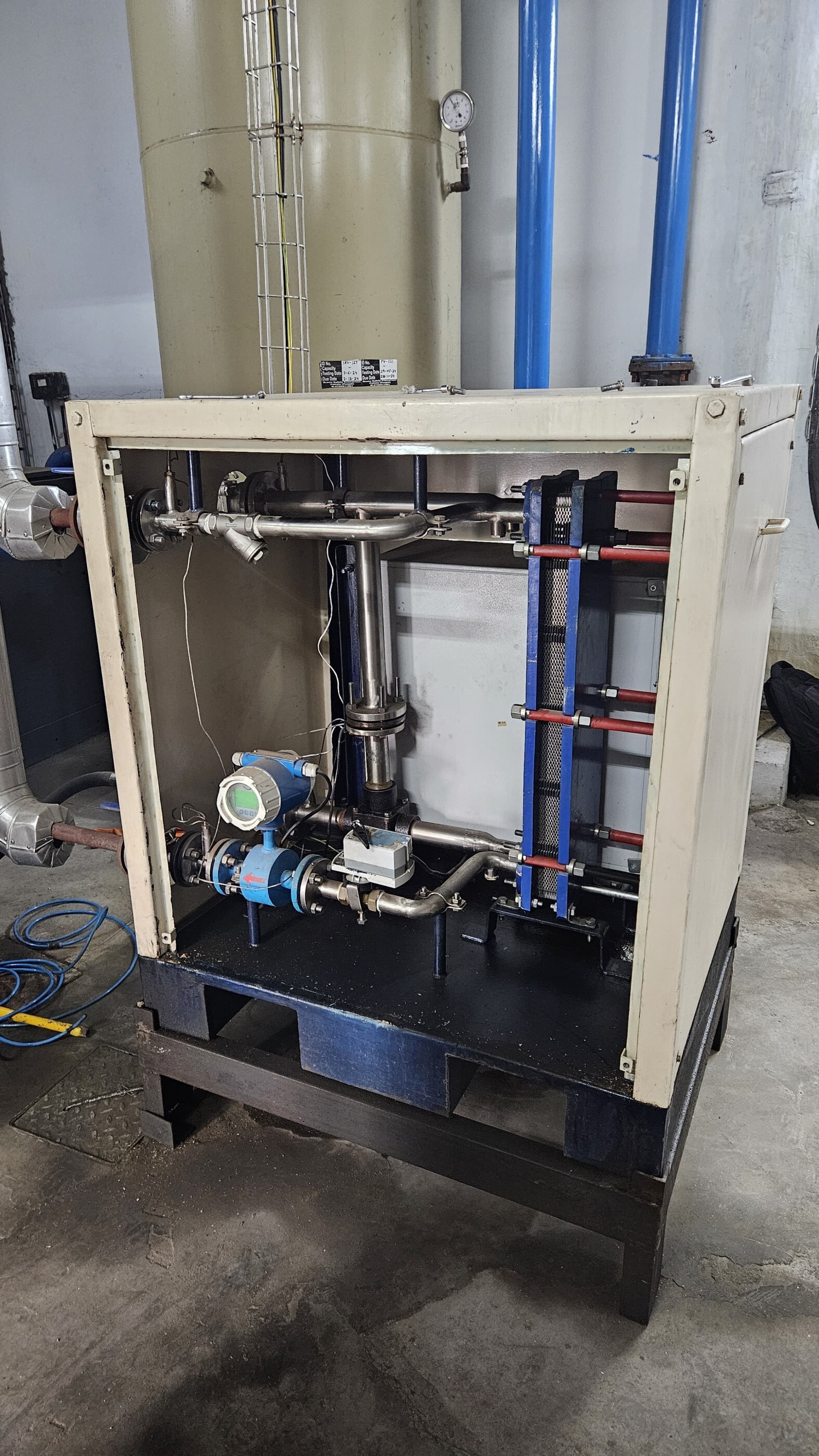 Heat Recovery from Air compressor