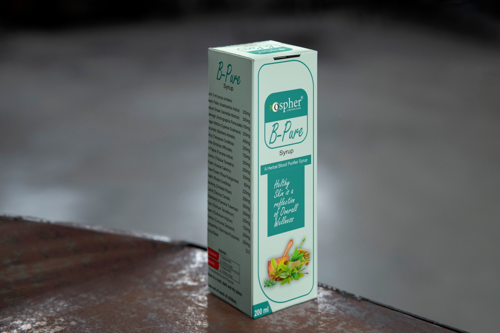 Herbal Blood Purifier Syrup - Herbal Tonic & Syrup For Adults | Blood Purification, Immune Support, Skin Health Enhancement