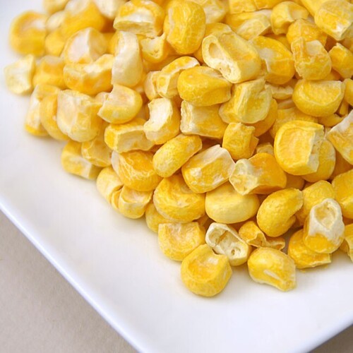 Freeze dried sweet corn