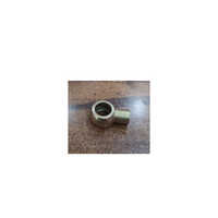 Ms Plain Banjo Tee - Stainless Steel, 1/2 Inch Size, Silver Color | Polished Surface Treatment For Automobile Industry Applications