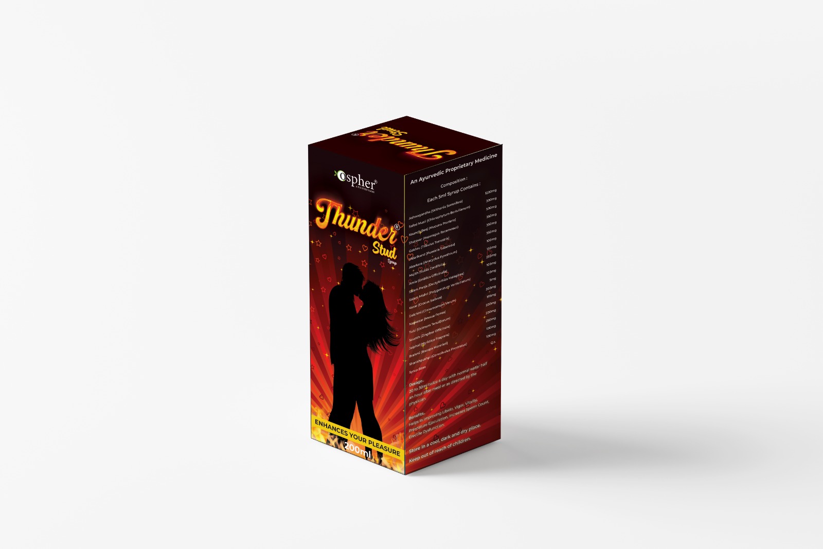 Herbal Man Power Syrup - Age Group: For Adults