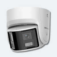 Panoramic CCTV Camera - High-Quality Plastic, 360-Degree View, Sleek White Design, Electric Power Supply, Indoor/Outdoor Security Solution, Warranty Included