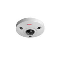 Fisheye Camera - High-quality Plastic, Water-resistant, Electric Power Supply | Sleek White Design For Indoor And Outdoor Security