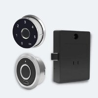 Smart Cabinet Lock - Color: Silver