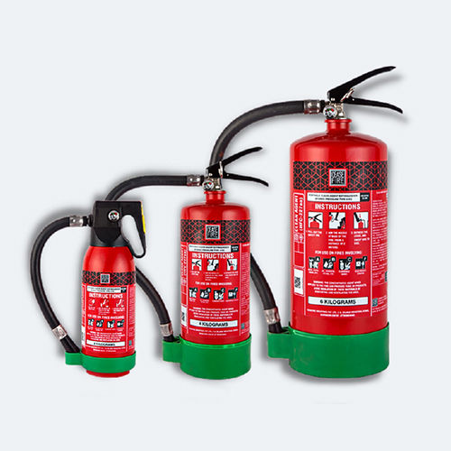 Clean Agent Fire Extinguisher - Color: Red