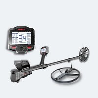 Nokta Impact Pro Underground Search Metal Detector - Plastic & Metal, 53.3 X 12.7 X 25.4cm, Sleek Black Design, High Sensitivity, Battery Operated, Ideal For Security Checks In Jewellery Shops, Hospitals, Hotels, Warranty Included
