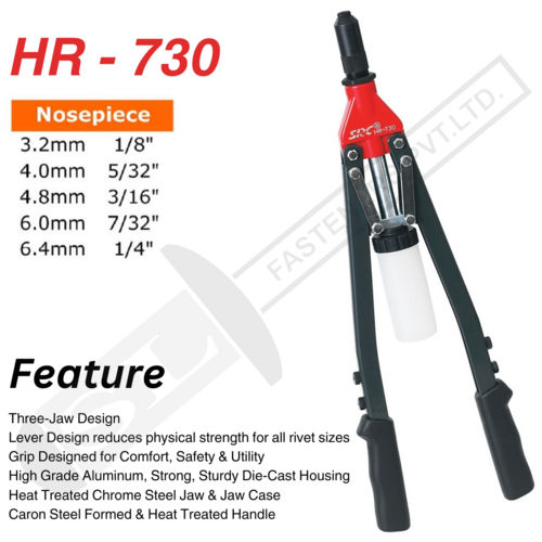 SRC HR-730 Heavy Duty Hand Riveting Tool