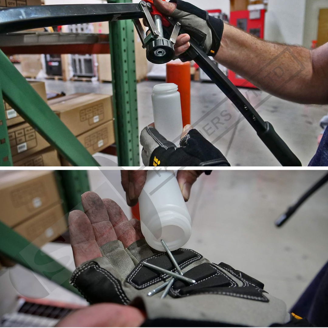 Src Hr-730 Heavy Duty Hand Riveting Tool - Color: Black