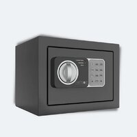 Digital Biometric Safe - Color: Black
