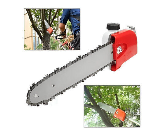 Chainsaw Attachment for Brush Cutter of 28mm, 9Spline and1 feet Bar Length