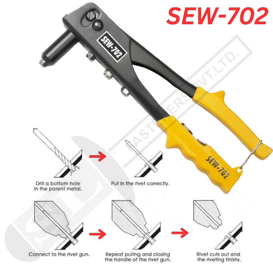 SEW-702 Pliers Type Hand Riveter