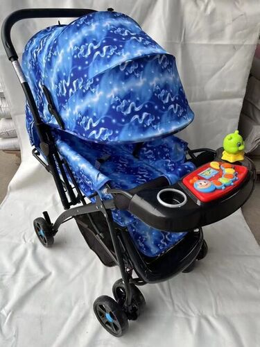 Baby Pram With Music - Color: Black