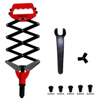 Sew-710 Lazy Tong Type Hand Riveter - Application: Industrial