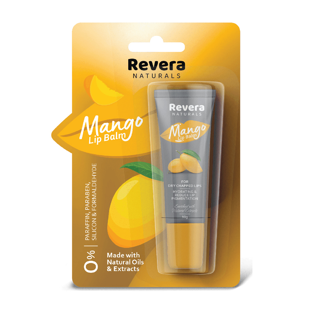 Mango Lip Balm - Natural Ingredients, Hydrating Formula | Nourishes Lips, Leaves Them Soft And Moisturized