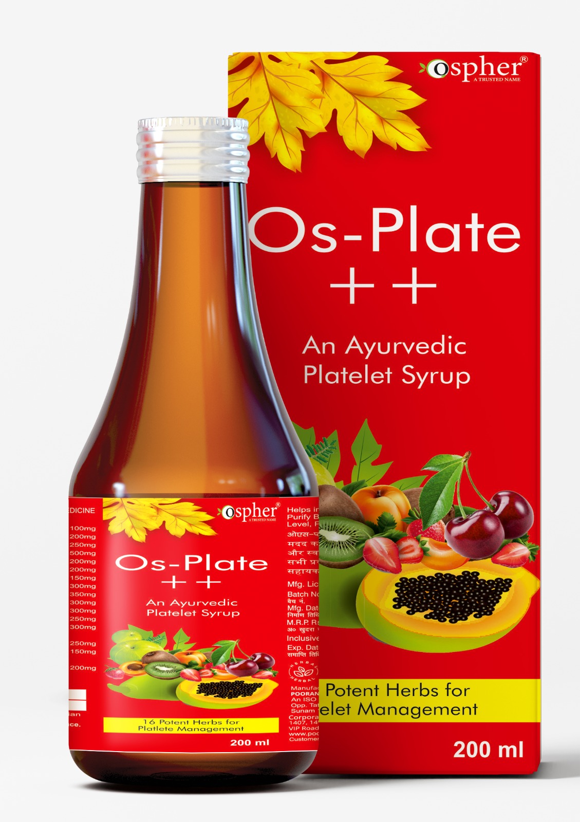 HERBAL PLATELET BOOSTER SYRUP