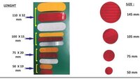 VARIOUS GRADES OF REFLECTIVE STICKERS