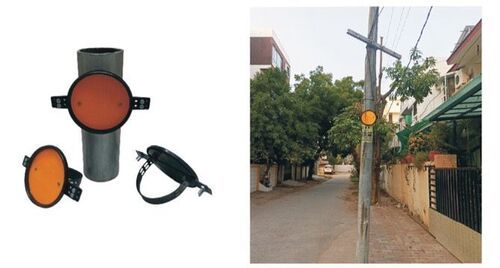 STREET ROUND POLE REFLECTOR