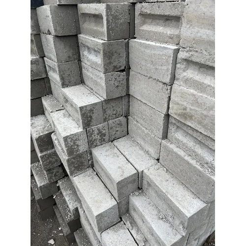 Grey Fly Ash Cement Bricks - Rectangular Shape, Solid Porosity, Gray Color | Fire-retardant, Eco-friendly, Durable For Residential & Commercial Use