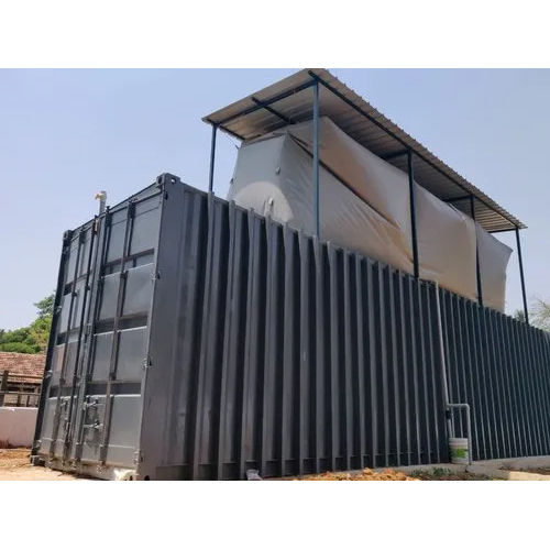 Package Biogas Plant - Color: Black