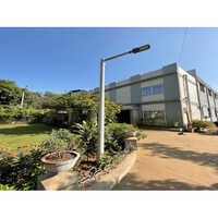 Frp Utility Poles - Height 9 Meters, Tubular Silver Design | Single-arm Street Application