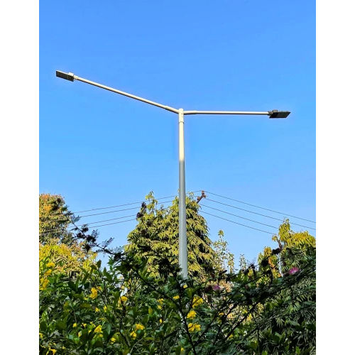 Street Light Poles - Color: Silver