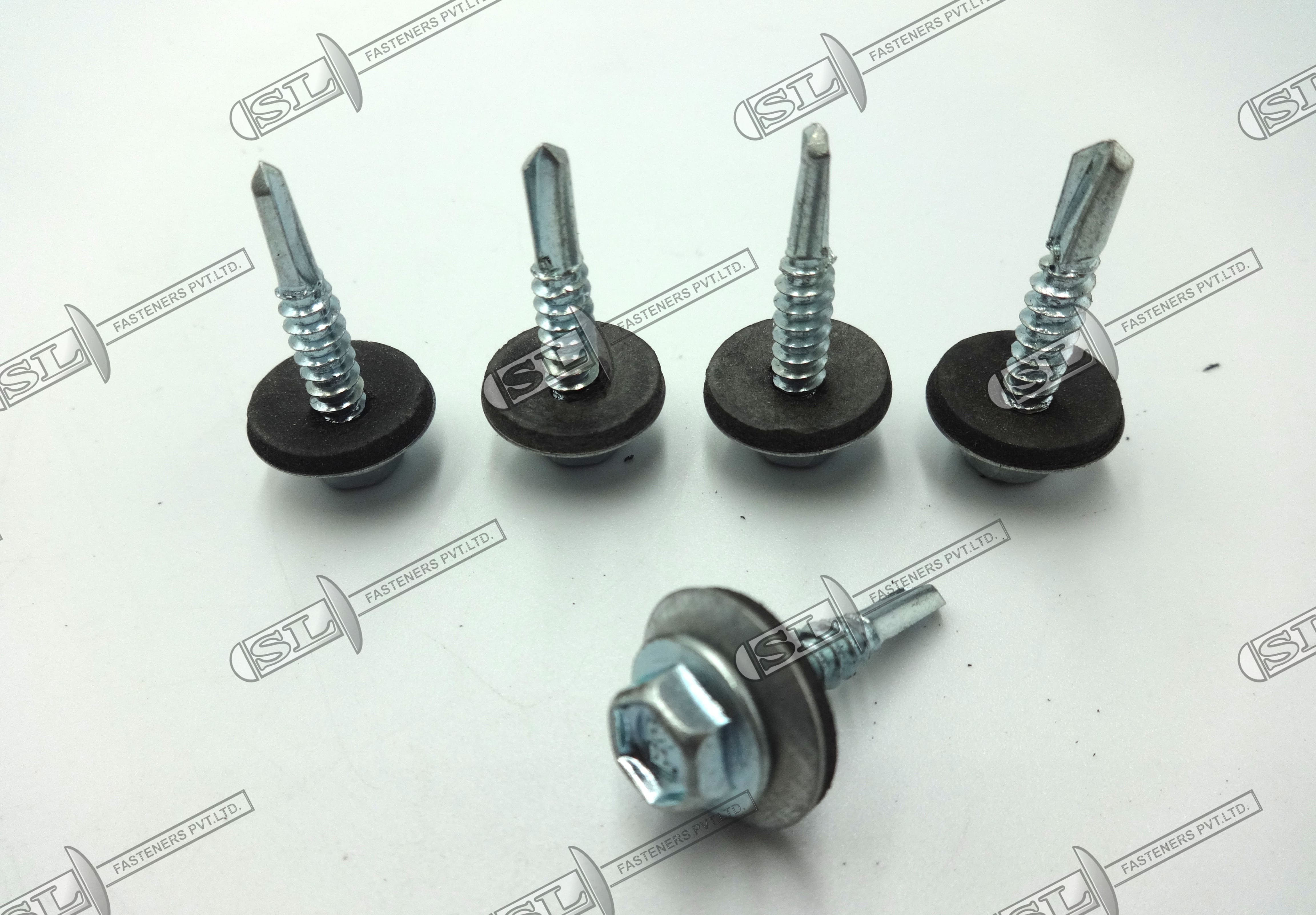 Hex Washer Head Self Drilling Screw - Application: Industrial