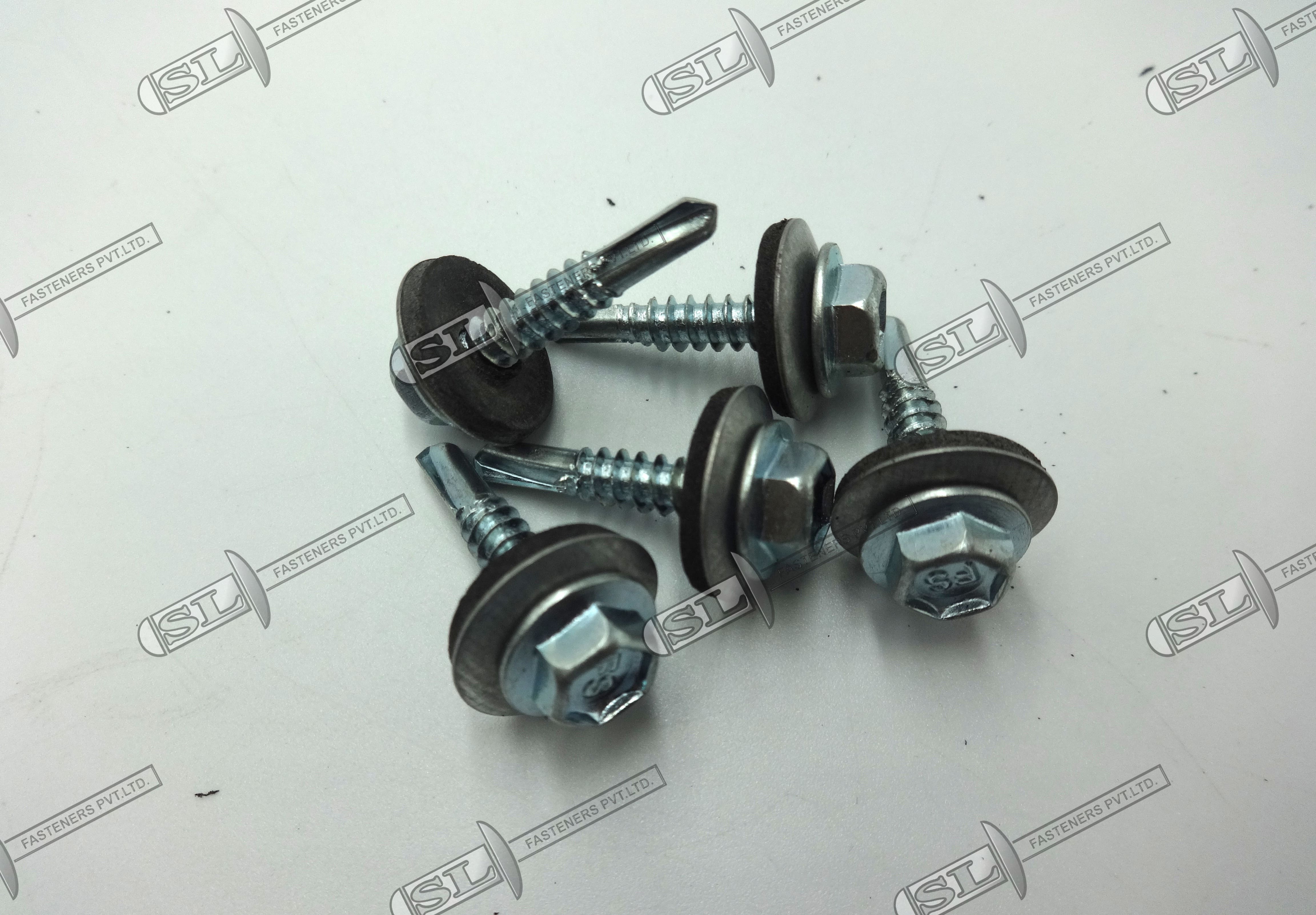 Hex Washer Head Self Drilling Screw - Application: Industrial