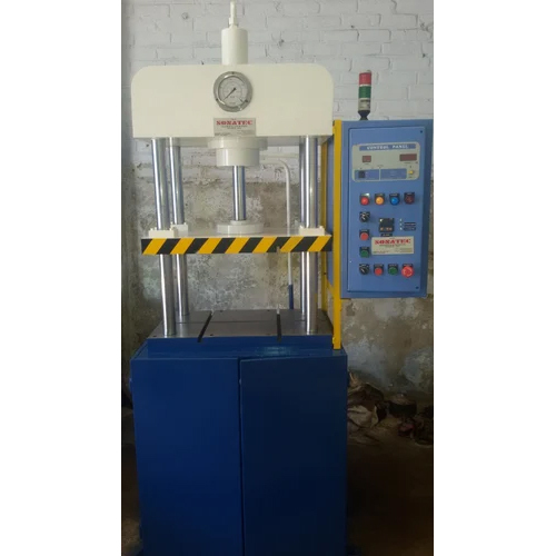 Aluminum Trimming Press Machine - 1.5 Ton, 90 Ton Nominal Force, 125 mm Cylinder Size, Hydraulic Power Source, 5000 Watt, 440 Volt, 1360.78 kg Durable Design for Industrial Use