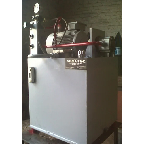 0.5 Hp Hydraulic Power Pack - Color: Gray
