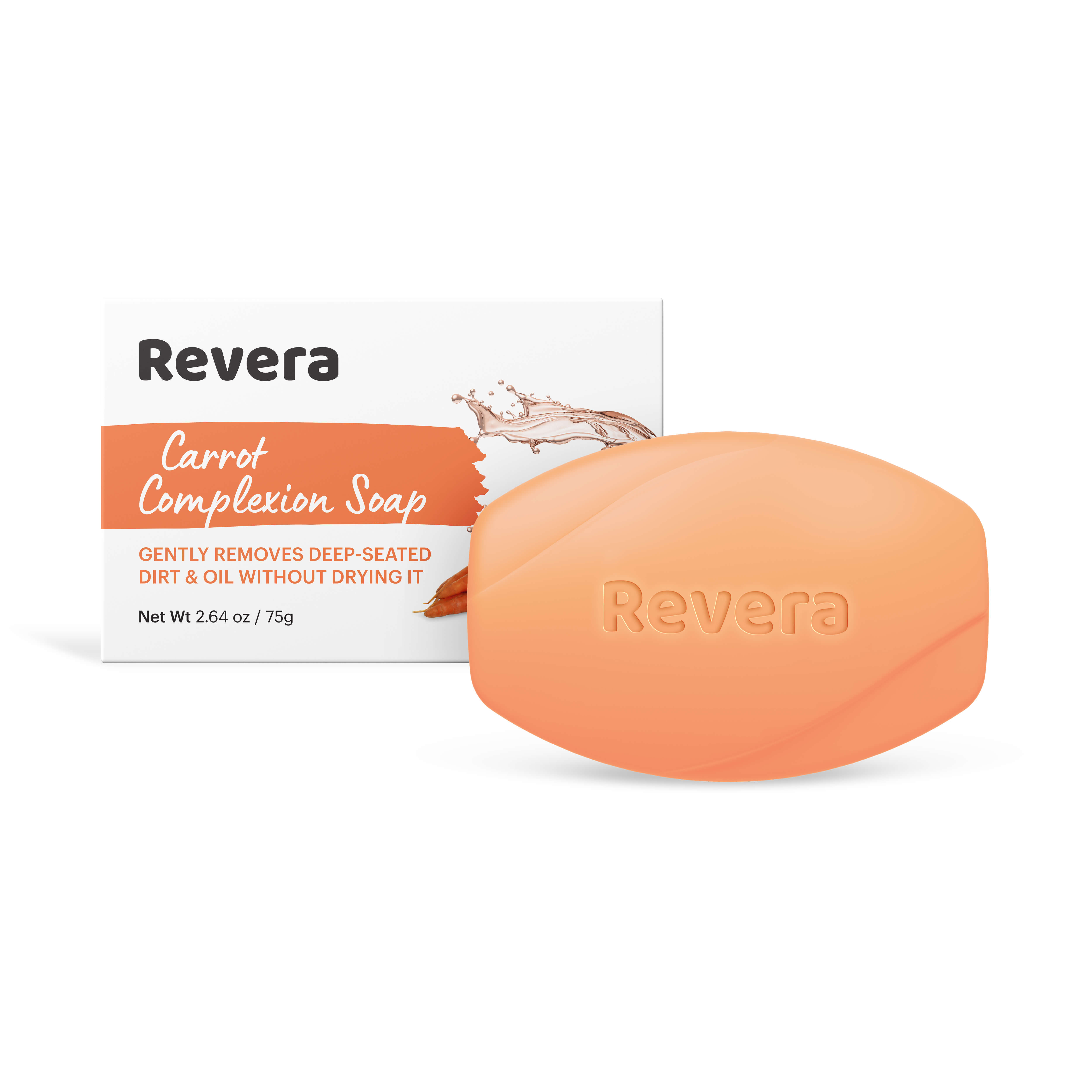 Carrot Soap - Size: 75g/100g/125g