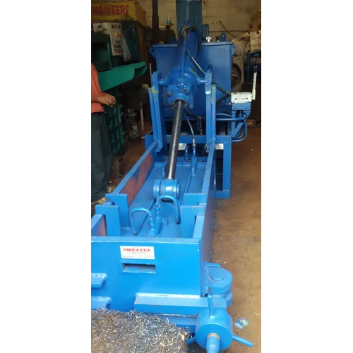 20 Hp Metal Chips Compactor Machine - Automatic Grade: Semi-automatic