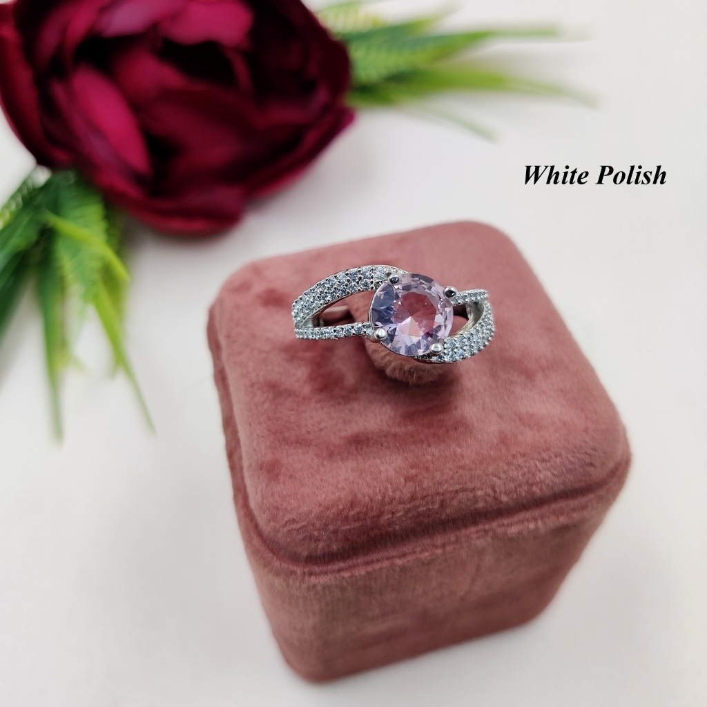 Elegant Designer American Diamond Ring