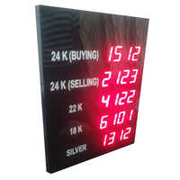 Jewellery Rate Displays - Application: Commercial